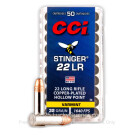 22 LR - 32 gr CPHP - CCI Stinger - 50 Rounds