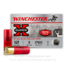 12 Gauge - 3" 1 oz. Rifled Slug - Winchester Super-X Magnum - 15 Rounds