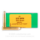 375 Win - 200 Grain Sierra Pro-Hunter JFP - HSM - 20 Rounds
