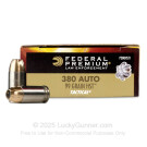 380 Auto - 99 Grain HST JHP - Federal Premium - 50 Rounds