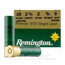 28 Gauge - 2-3/4" 3/4oz. #9 Shot - Remington Premier STS - 25 Rounds