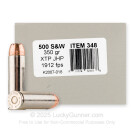500 S&W Magnum - 350 Grain XTP JHP - Underwood - 20 Rounds