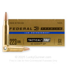 223 Rem - 64 Grain Hi-Shok SP - Federal Premium Law Enforcement - 500 Rounds