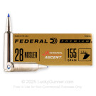 28 Nosler - 155 Grain Terminal Ascent - Federal - 20 Rounds