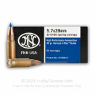 5.7x28mm - 40 Grain V-MAX - FN Herstal SS197SR - 500 Rounds