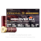 12 Gauge - 2-3/4" 1-1/8oz. #8 Shot - Federal High Over All - 25 Rounds