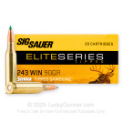 243 - 90 Grain Controlled Expansion Tip - Sig Sauer Elite Hunter - 20 Rounds