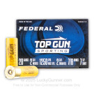 20 Gauge - 2-3/4" 7/8oz. #7.5 Shot - Federal Top Gun Sporting - 25 Rounds