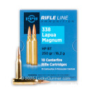 338 Lapua Magnum - 250 gr HP BT - Prvi Partizan - 10 Rounds