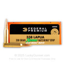 338 Lapua Magnum - 300 gr Sierra® MatchKing® HPBT - Federal - 20 Rounds