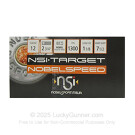 12 Gauge - 2 3/4" 1 1/8 oz. #7 Shot - NSI Target NobelSport - 25 Rounds