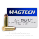 357 Mag - 158 gr SJSP - Magtech - 50 Rounds