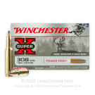 308 - 180 Grain Power Point - Winchester Super-X - 20 Rounds