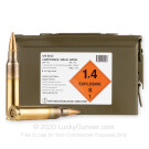 5.56x45 - 62 Grain FMJ F1 SS109 - Australian Defense Industries - 900 Loose Rounds in Ammo Can