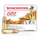 .22 LR 36 Grain Copper Plated Hollow Point - Winchester - 222 Rounds