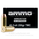 45 Long Colt - 250 Grain TMJ - Ammo Inc. - 50 Rounds