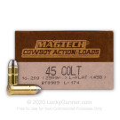 45 Long Colt - 250 Grain - Magtech LFN - 50 Rounds