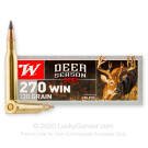 270 - 130 Grain Extreme Point - Winchester Deer Season XP - 200 Rounds