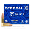 22 LR - 36 Grain CPHP - Federal Champion - 325 Rounds