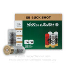 12 Gauge - 2-3/4" #4 Buck - 27 Pellets - Sellier & Bellot - 10 Rounds