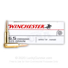 6.5 Creedmoor - 125 Grain Open Tip Range - Winchester USA - 20 Rounds