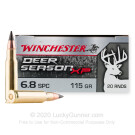 6.8 SPC - 115 Grain Extreme Point - Winchester Deer Season XP - 20 Rounds