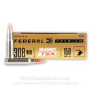 308 - 150 gr Barnes TSX - Federal Premium Vital Shok - 20 Rounds