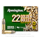 22 LR - 36 Grain CPHP - Remington 22 Golden Bullet - 225 Rounds