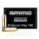 38 Special - 125 Grain TMJ - Ammo Inc. - 1000 Rounds