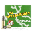 22 LR - 40 gr LRN - Remington Thunderbolt- 5000 Rounds