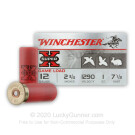 12 Gauge - 2-3/4" 1 oz #7.5 Lead Shot - Winchester Super-X - 25 Rounds