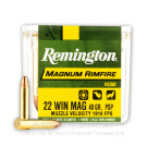 22 WMR - 40 Grain PSP - Remington - 50 Rounds