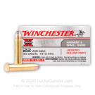 22 WMR - 40 gr JHP - Winchester - 50 Rounds