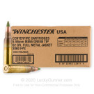 5.56x45 - 62 Grain FMJ M855 - Winchester USA - 1000 Rounds (Loose Pack)