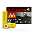 20 Gauge - 2-3/4" AA Heavy Target #7.5 Shot - Winchester - 250 Rounds
