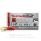 410 Bore - 2-1/2" 1/5oz Slug - Winchester Super-X - 15 Rounds