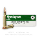 303 British - 174 gr MC - Remington UMC - 20 Rounds