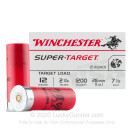 12 Gauge - 2-3/4" 1oz. #7.5 Shot - Winchester Super Target - 25 Rounds