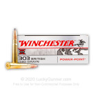 303 British - 180 Grain PP - Winchester Super-X - 20 Rounds