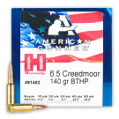 6.5 Creedmoor - 140 Grain HPBT - Hornady American Gunner - 50 Rounds