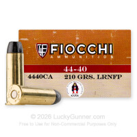 44-40 - 210gr Cowboy Action LRN - Fiocchi - 50 Rounds
