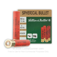 410 Bore - 2-1/2" 3 Pellets 000 Buck - Sellier & Bellot - 500 Rounds