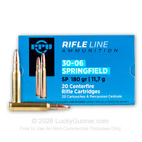 30-06 - 180 Grain SP - Prvi Partizan - 20 Rounds