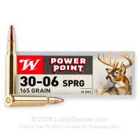 30-06 - 165 Grain PSP - Winchester Super-X - 20 Rounds