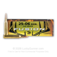 25-06 - 120 gr Fusion - Federal Fusion - 20 Rounds