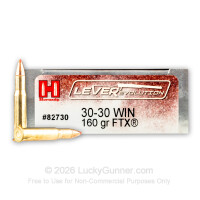 30-30 - 160 Grain FTX - Hornady LEVERevolution - 200 Rounds