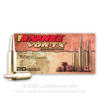 270 WSM - 140 Grain TSX BT- Barnes VOR-TX - 20 Rounds