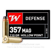 357 Mag - 110 Grain JHP - Winchester - 50 Rounds