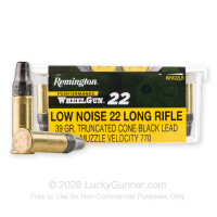 22 LR - 39 Grain Truncated Cone Solid - Remington Performance WheelGun 22 - 100 Rounds