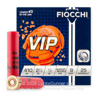 410 Bore - 2-1/2" 1/2oz. #9 Shot - Fiocchi - 250 Rounds